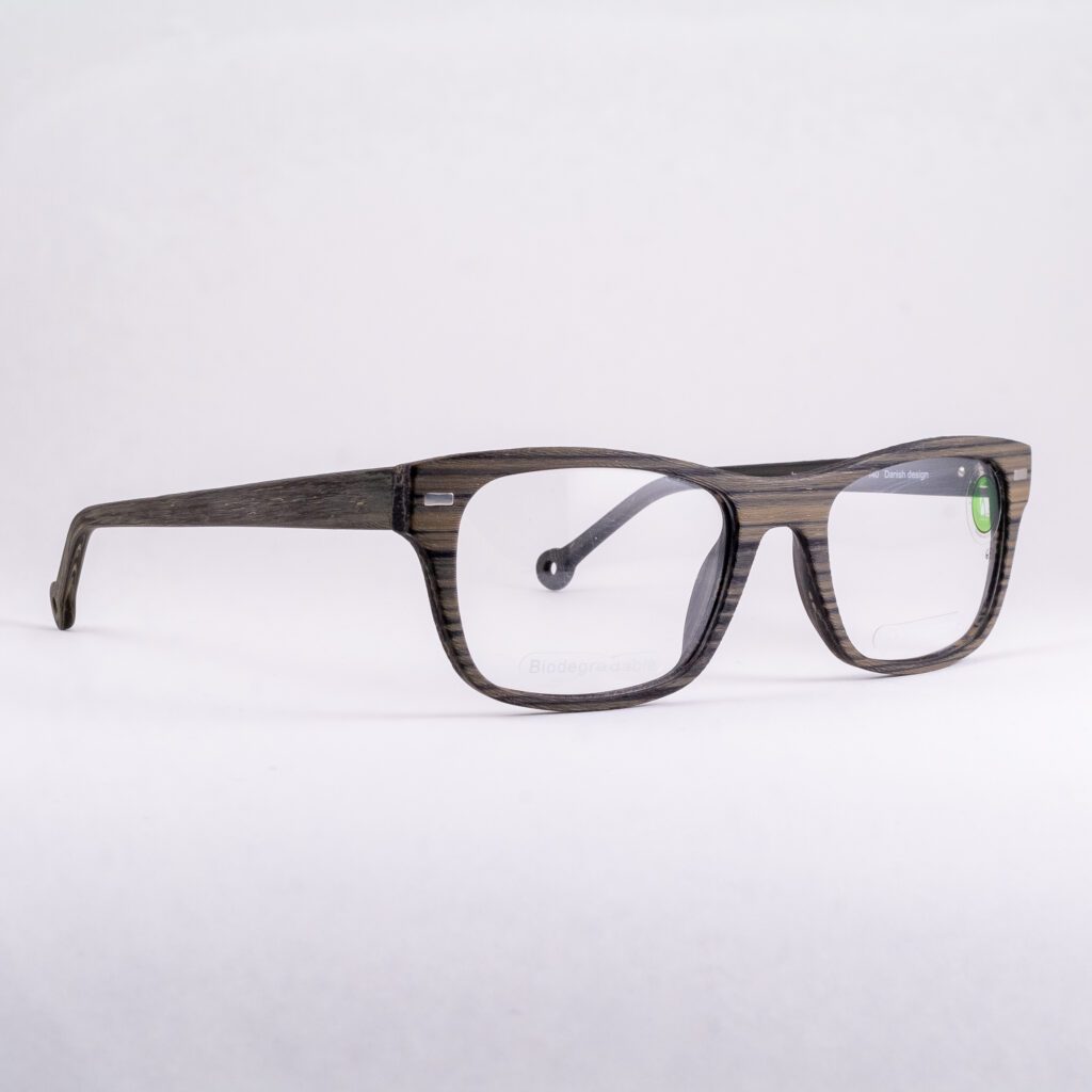 szerokie oprawki do okularów męskie okulary z recyklingu biodegradowalne duży rozmiar