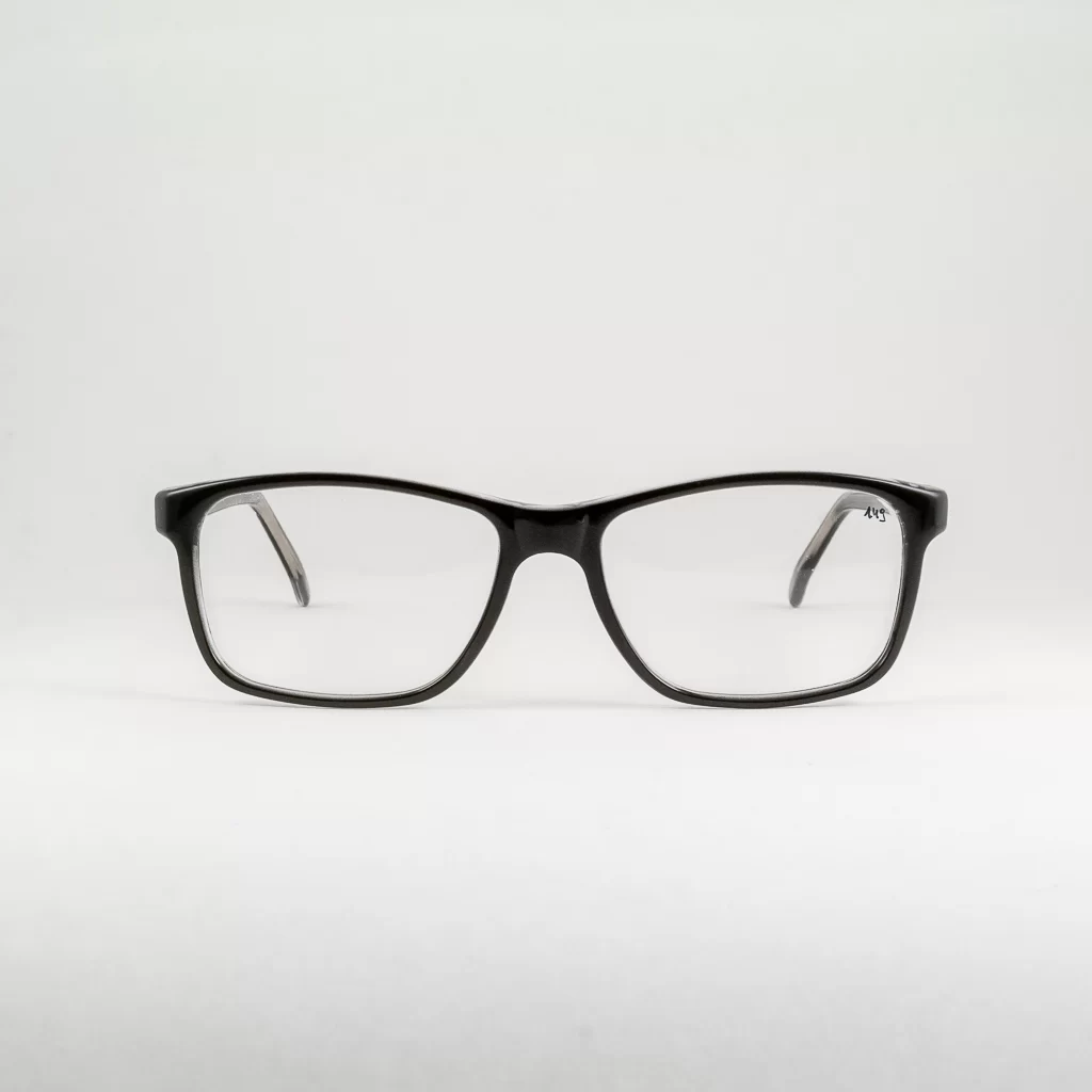 czarne prostokątne okulary męskie polski producen