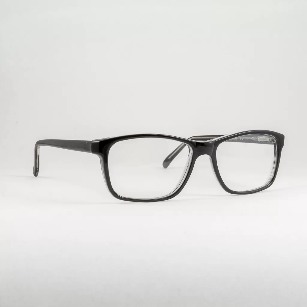 czarne prostokątne okulary męskie polski producen